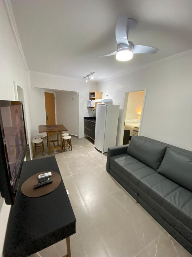 Flat - Acomoda Ate 4 Hospedes - Bairro Do Gonzaga - Santos Sp Exterior foto